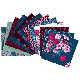 Bangkok Fabric Bundle 12 Fabrics 48 x 48 cm