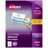 Avery Flexible Printable Name Tags, 2-1/3" x 3-3/8", Matte White,