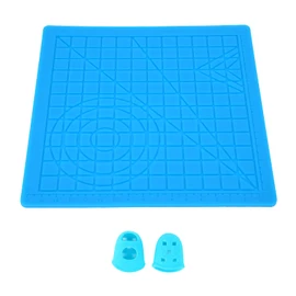 3D Printing Pen Mat, 3D Pen Drawing Tool Foldable Multi Shaped Durable Professional for 3D Printer for Kids for Adults