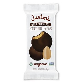 Justin's JUSTIN'S Organic Dark Chocolate Peanut Butter Cups, 12 Pack (2 cups each)