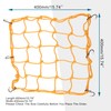 GOOFIT Motorcycle Luggage Cargo Net Helmet Net 15" With Hooks