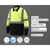 Ousafeve Class 3 Yellow Safety Hi Vis Polo Shirts for