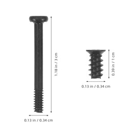UKCOCO Computer Case Fan Screws Kit: 60Pcs PC Case Fan Screw Cross M5 Chassis Cooler Screws Kit for Computer Repair DIY(LongScrew 3cm + ShortScrew 1cm)