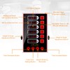 BEAMNOVA 6 Channel Digital Kitchen Timer Cooking Reminder Commercial Loud