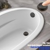 Artiwell 1-1/2" Brass Tubular Bath Drain Kit with Tip-Toe Bath