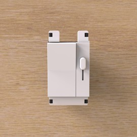 Deako - driver de ventilador de techo, un solo polo, requiere cable neutro, color blanco