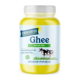 Carrington Farms Ghee Clarified Butter 54 oz Grass-Fed Lactose Free Paleo Keto