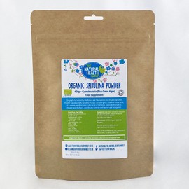Organic Spirulina Powder 400g by The Natural Health Market • Source of Protein