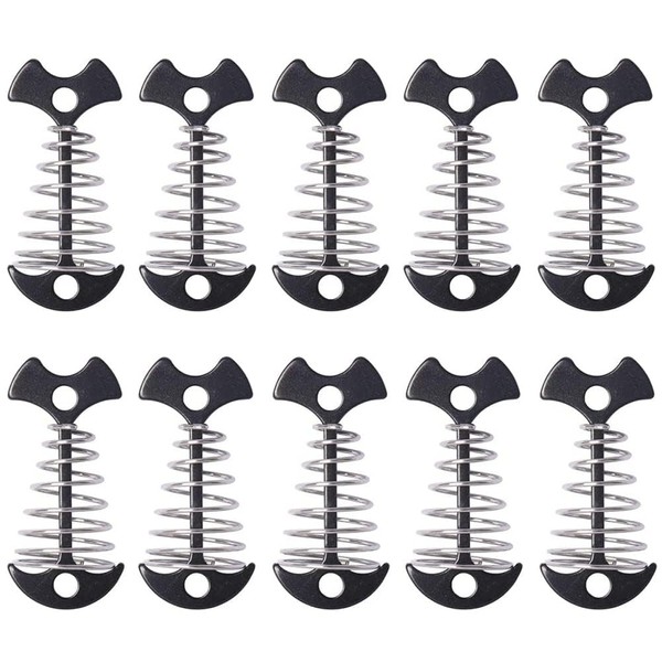 zalati Tent Stakes 10pcs Deck Plank Board Windproof Aluminum Deck
