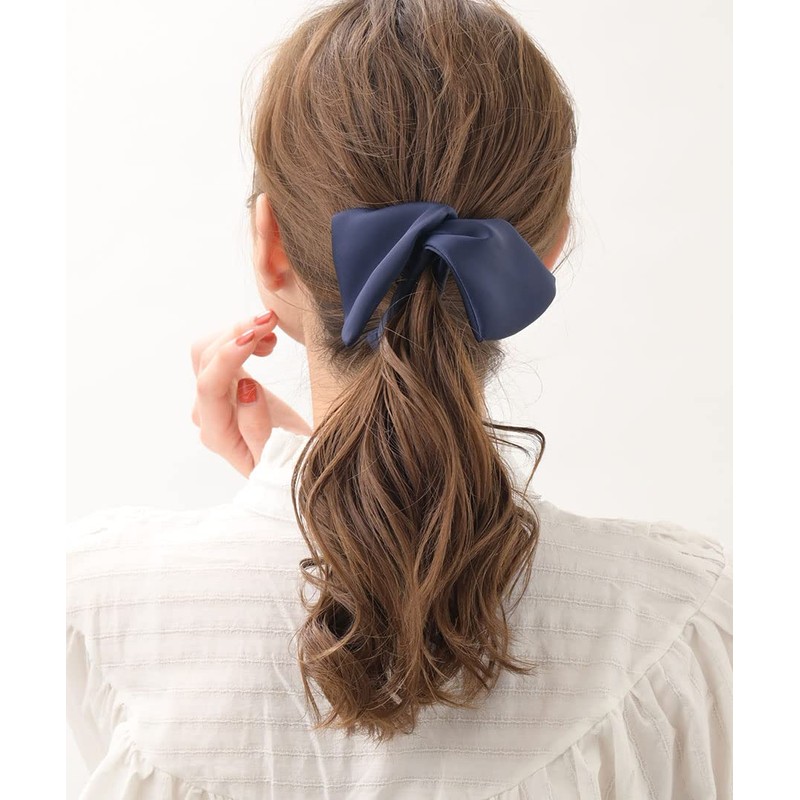 VingTAINE H-364A-NY- Cross Ribbon, Banana Clip, Basic Hair Accessories, Mature