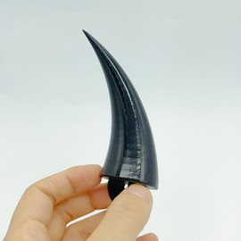 ATekatac Women Headband with 3D Devil Horns 3d Lightweight Devil Horns Headband (NJ Black)