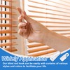 uxcell Blind Wand Tilt Hook and Curtain Cords Fixture, 10Pcs