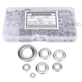 720Pcs Flat Washer Kit 304 Stainless Steel Silver Spring Gasket Assortment Set M3-M12