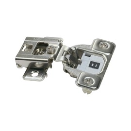 Salice 106 Degree Excenthree 1/2" Overlay Press in Soft Close Cabinet Hinge with 3 Cam Adjustment CUR37D9R (5)