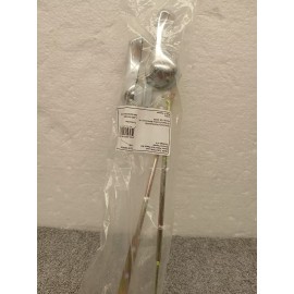 HD 2 PACK Metal Toilet Tank Lever 569525 Brass Plated Arm Plastic Nut Chrome Handle