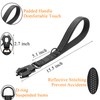 Short Dog Leash 15” Heavy Duty Nylon Traffic Leash with