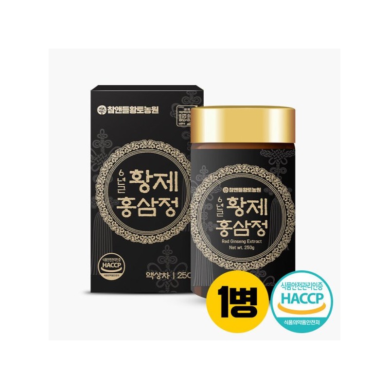 Chameundul Hwangto Nongwon 6년근 황제홍삼정 250g x 1병 6-Year-Old Emperor