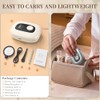 Electric Nail Clipper Adjustable Width & Narrow Double-Groove Blades, Adjustable