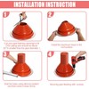 Podoy #7 Roof Vent Boot Chimney Flashing for Metal Roof