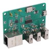 HUB Expansion Board Integrated USB to Ethernet Accessories for Raspberry
