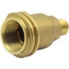 JIUDANI QCC1 Nut Propane Gas Fitting Adapter with 1/4 Inch