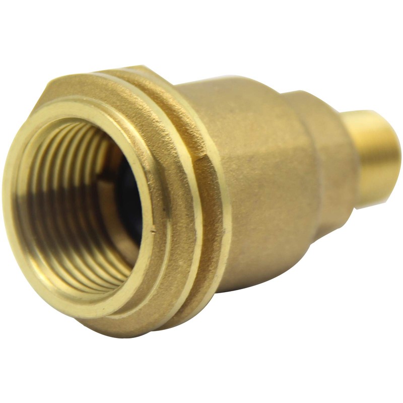 JIUDANI QCC1 Nut Propane Gas Fitting Adapter with 1/4 Inch