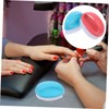 VICASKY 2pcs Candy Nail Cleaning Brushes for Dust Removal Portable