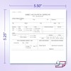 NextDayLabels - Veterinarian, 3-Part Rabies Vaccination Certificates for Cats &