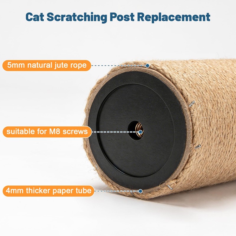 Famifit 2 Pack Scratching Post Replacement, 3.35 X 13.78 Inch