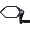 CONTEC Espejo retrovisor para bicicleta E-View King XS, montaje a