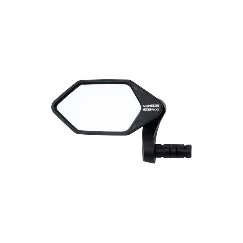 CONTEC Espejo retrovisor para bicicleta E-View King XS, montaje a