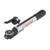 Prophete Fahrradpumpe, Luftpumpe, Alu-Mini-Standpumpe für alle Ventilarten