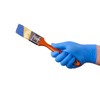AMMEX X3 Industrial Blue Nitrile Gloves, Box of 100, 3