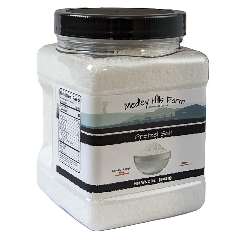 Pretzel Salt by Medley hills farm 2 lbs. in Reusable