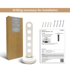 Greatim Laundry Hanger Wall Mount, Wall Mounted Clothes Hanger, Foldable Hanging Racks for Wall, Space Saving Closet Organizer, Clothing Hanging System Laundry Drying Rack (White)