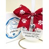 Pet Memorial Christmas Ornament Sympathy Gift with Cremation Urn Charm