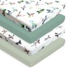 4 Pack Mallard Duck Baby Pack N Play Sheets Neutral
