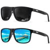 HENGOSEN Polarised Sunglasses Men Sports: Mens Sunglasses Fishing Driving Running