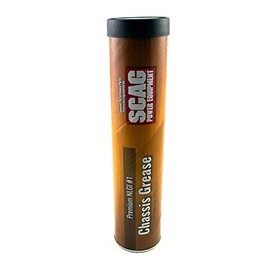 Scag Genuine OEM Premium Lithium EP NLGI #1 Chassis Grease, 1 lb, 1 L, Prevents Corrosion on Lawn Mower Chassis