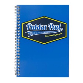 Pukka Pad Vision A4 wirebound Jotta Notebook Ruled 80gsm - Blue 8614- Single