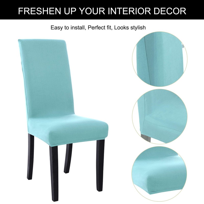 sourcing map High Back Dining Chair Covers, Stretch Removable Washable