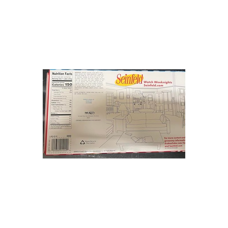 Drake's Coffee Cakes, 20 Count