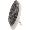 Merriway BH06819 (32 Pcs) Soft Felt Chair Glides Nail-In 24mm