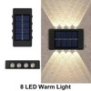 Solar Wall Light Outdoor LED Garden Lamp – Waterproof Solar