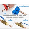 STYDDI 1/2 Inch PEX Brass Full Port Push-Fit Ball Valve,