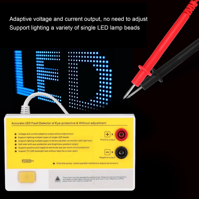 LED Tester Multipurpose Multifunction LED Lamp Bead Light Bar Tester