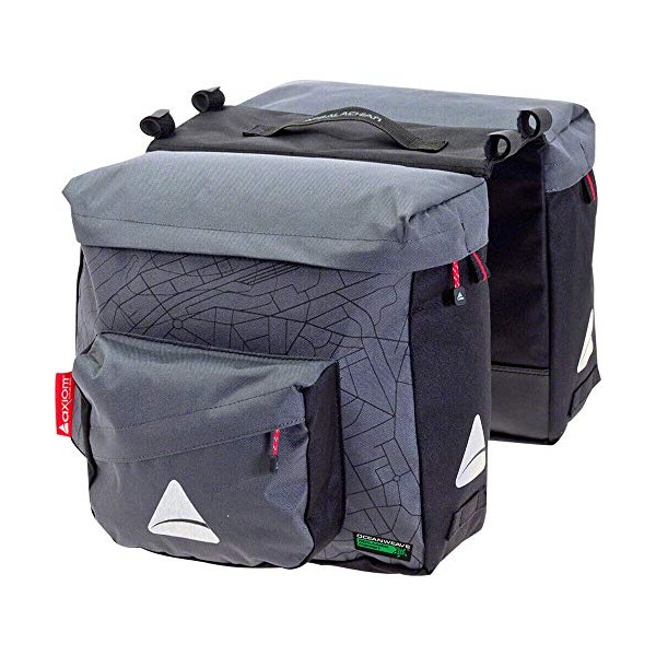 Axiom Bag Pannier Seymour O-Weave Twin P25 Grey/Black - 404043-01