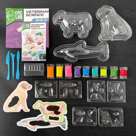 ArtSkills Epic Lab Vet Kit for Kids, Animal Anatomy Science Kit for Kids 8+ with Modeling Clay