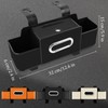 Car Back Seat Organizer with Multi-Pocket Design Leather Organizer with