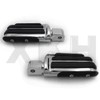 SMT- Chrome Rubber Pilot footpeg footrest Compatible With Yamaha '08-'17